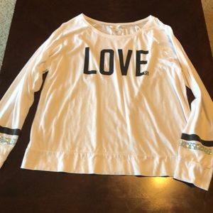 Lightweight Pink Long sleeved shirt Large